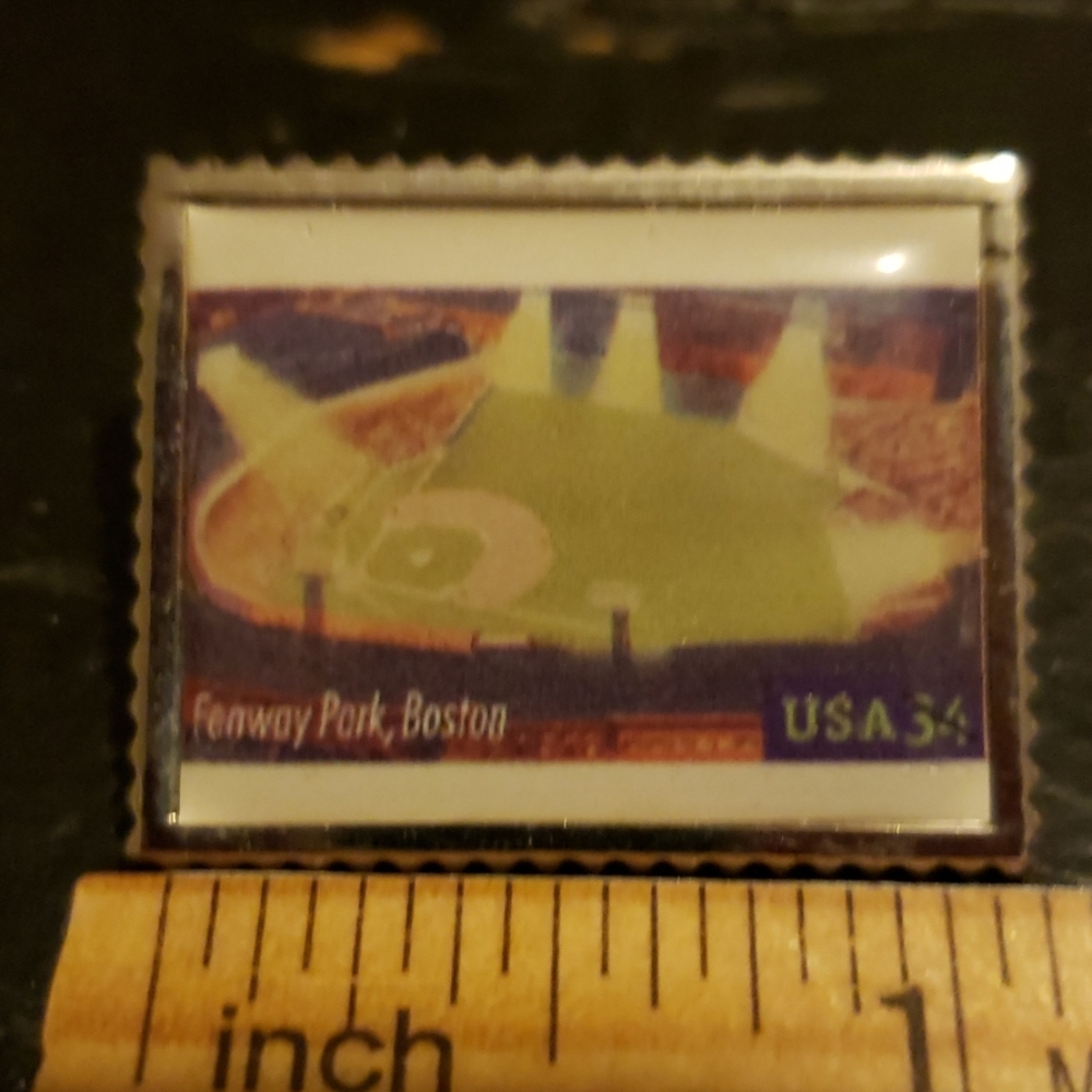 Fenway Park stamp pin